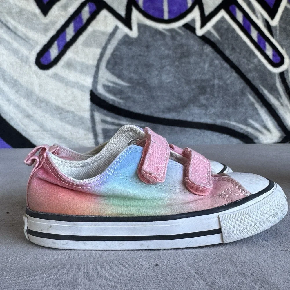 Size 8c - Converse Chuck Taylor All Star 2V Oxford Infant/Toddler Shoes A03966F